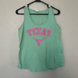 Texas Longhorns UT Austin teal tank top